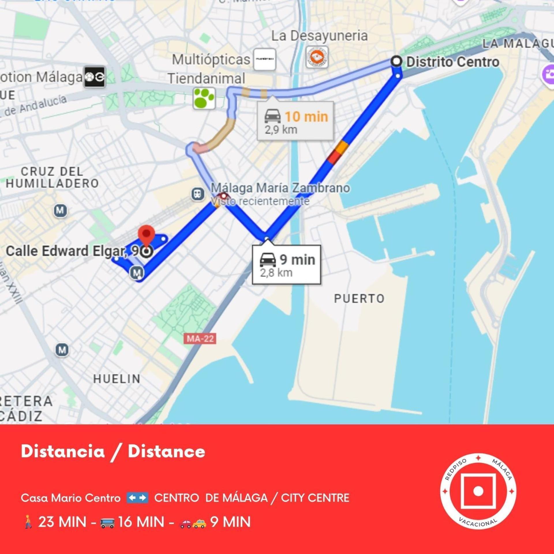 Casa Mario Centro Junto A Maria Zambrano Apartment Malaga Ngoại thất bức ảnh